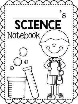 Science Notebook Cover and Dividers by JH Lesson Design | TPT