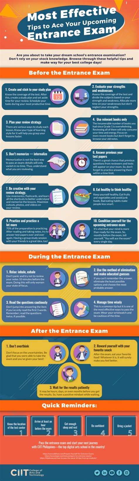 Entrance Exam Tips to Pass Your Dream School’s Admissions Tests