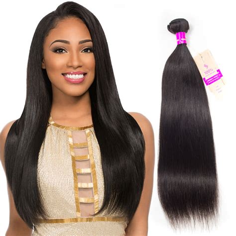 Tinashe Hair Brazilian Straight Hair 100% Unprocessed Straight Human ...