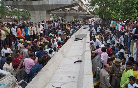 Overpass in India Collapses, Leaving at Least 18 People Dead - The New ...