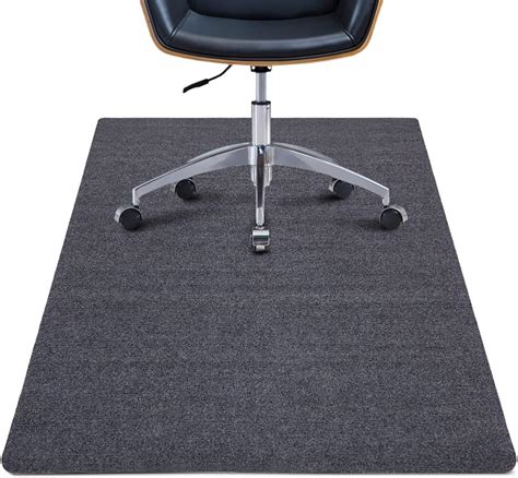 Buy Office Chair Mat for Hardwood and Tile Floor - 35 x 47 inches 0.16 Thick Rectangular Carpet ...