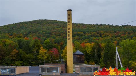 Autumn in Vermont - A cloudy autumn day in Northfield Vermont