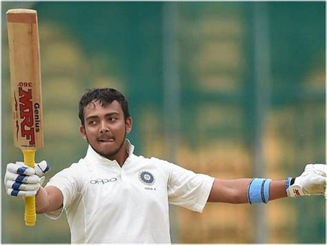 Prithvi Shaw : 20 Facts About Prithvi Shaw India S Latest Batting ...