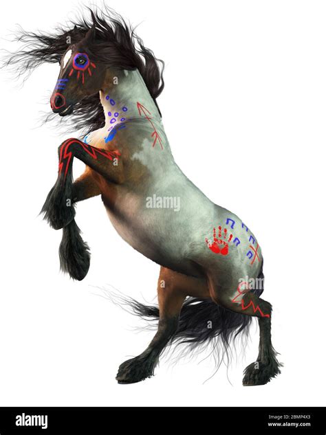 Indian War Paint Horse