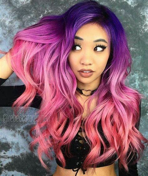 10+ Purple To Pink Hair Ombre – FASHIONBLOG