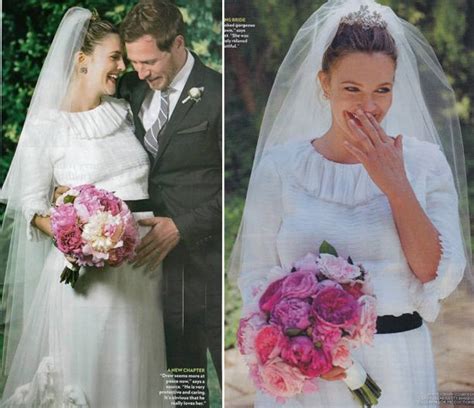 Drew Barrymore & Will Kopelman June 2, 2012 | Celebrity wedding gowns, Celebrity wedding dresses ...