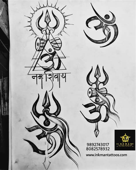 Update 52+ trishul tattoo drawing best - in.cdgdbentre