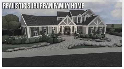 Roblox Bloxburg Realistic Suburban Family Home Speedb - vrogue.co