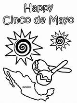 Cinco De Mayo Map coloring Page  Download Print Or Color Online For Free sketch template