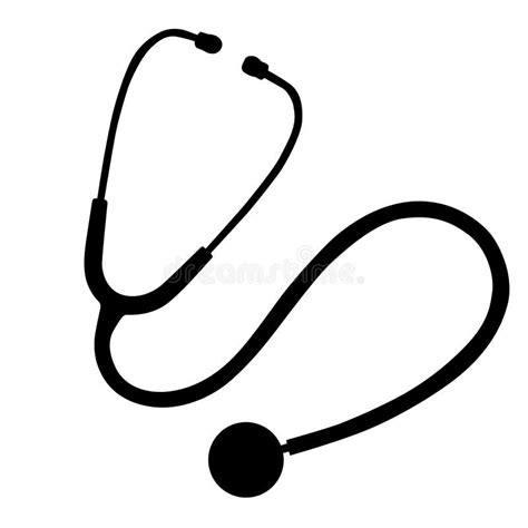 Stethoscope Vector Eps, Hand Drawn, Vector, Eps, Logo, Icon, Silhouette ...