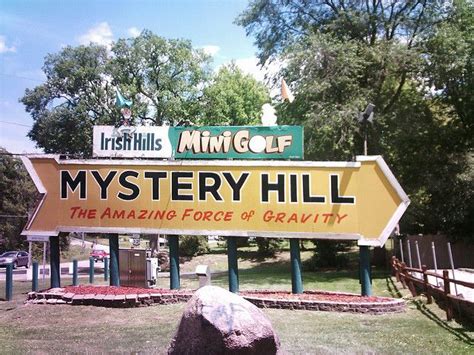 Mystery Hill, located in Onsted, Michigan is a destination for all ...