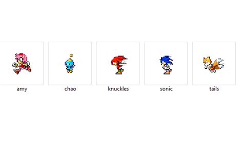 Sonic The Hedgehog Mouse Cursors : Sega : Free Download, Borrow, and Streaming : Internet Archive