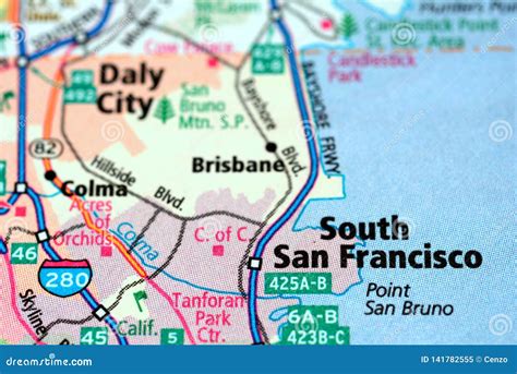 South San Francisco Map - Zone Map