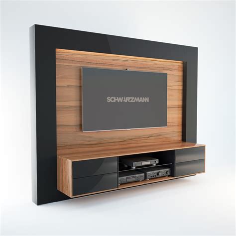 Black Frame Wall Unit – WU101 - Modern - Entertainment Centers And Tv Stands - Miami - by ...