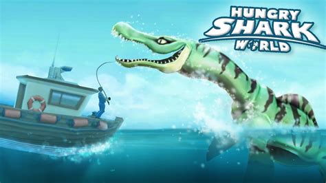 New Shark Drago The Pliosaur!!! - Hungry Shark World | Ep 44 HD - YouTube