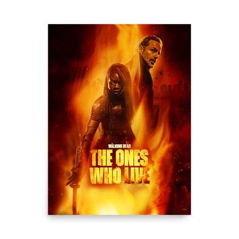 The Walking Dead: The Ones Who Live Poster – The Walking Dead Shop