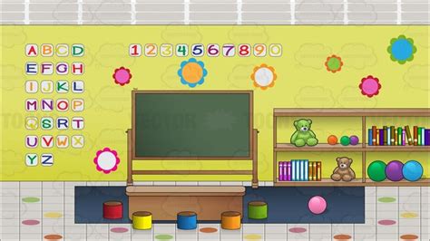 Inside A Preschool Classroom Background | Classroom background, Preschool classroom, Preschool