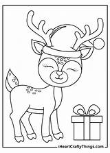 Reindeer Coloring Pages Free Printable sketch template