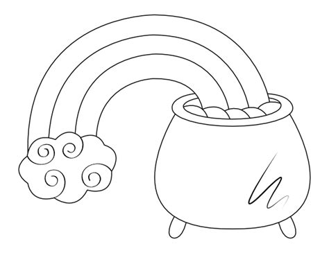 19+ Pot Of Gold Coloring Page - id