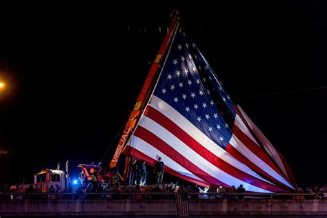 Sea of Blue Tribute Flag by ericcriswell - VIEWBUG.com