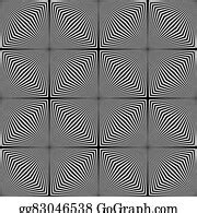 900+ Black And White Optical Illusion Clip Art | Royalty Free - GoGraph