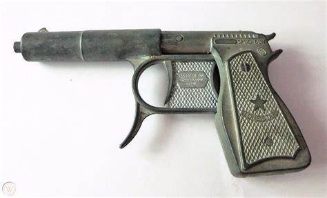 Vintage Metal Spud-Gun Original Cossman Co. "Lone Star" Potato Gun 1950's | #1828983881