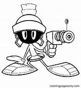 Marvin The Martian Coloring Pages Printable For Free Download sketch template