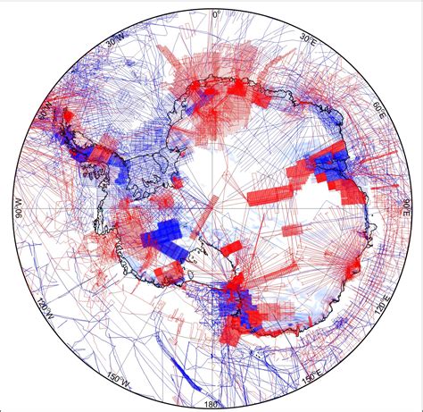 Earth Magnetic Field Strength Maps