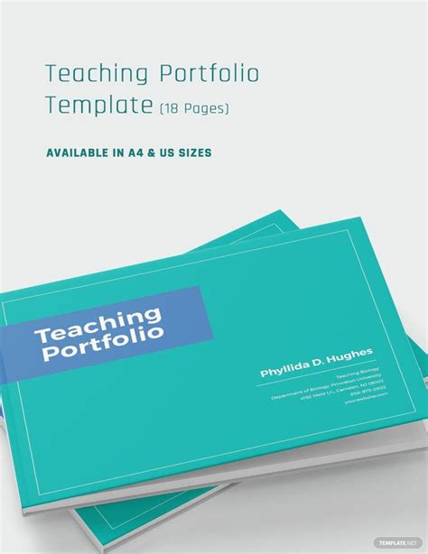 Teaching Portfolio Template