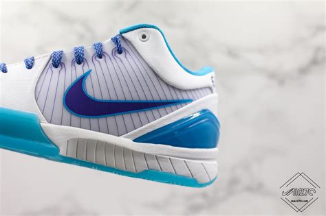 Nike Zoom Kobe 4 IV Protro 'Draft Day' white blue purple