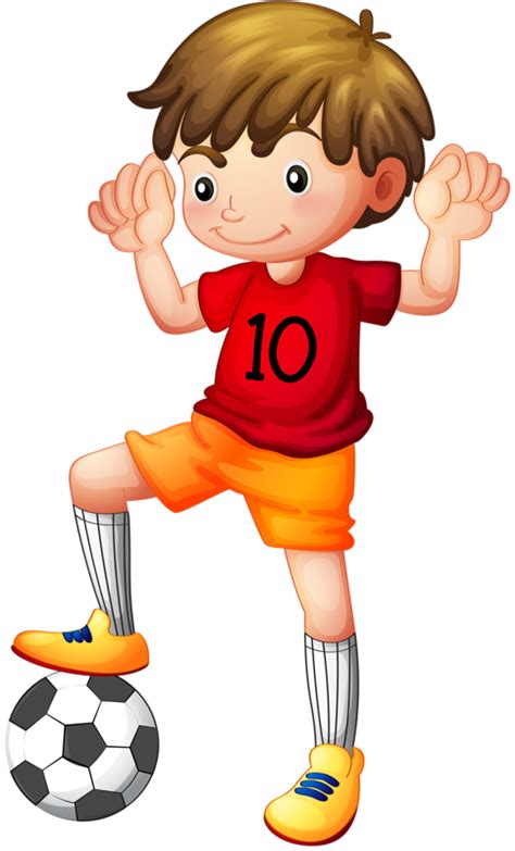 Kid Football Player Clipart | Free download on ClipArtMag