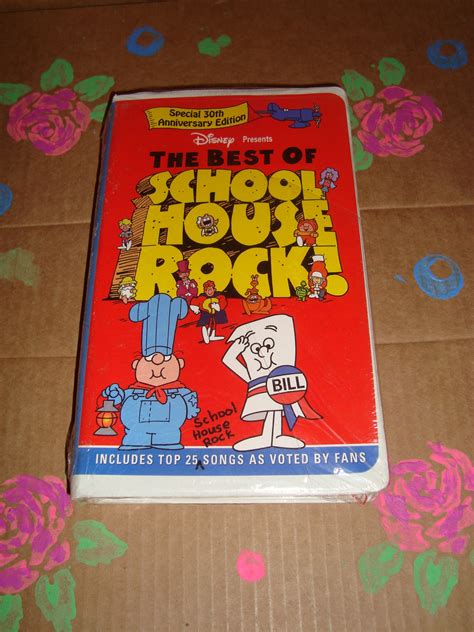 The Best of Schoolhouse Rock! - 30th Anniversary Edition VHS 1973 - VHS ...