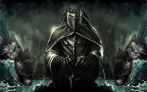 Black Knight Lord of Darkness, fantasy, darkness, black, evil, knight, HD wallpaper | Peakpx