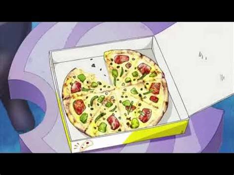 Beerus eating pizza and vibing to Queen - YouTube