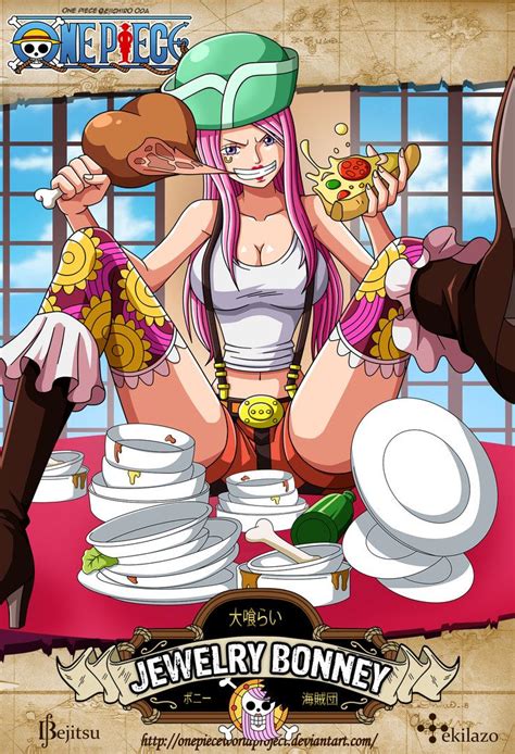 One Piece - Jewelry Bonney | One piece, One piece drawing, One piece manga