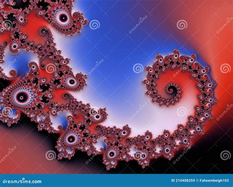 High Quality 4k Render of Spiral Fractal Art Wallpaper. High Res Abstract Form Texture Pattern ...