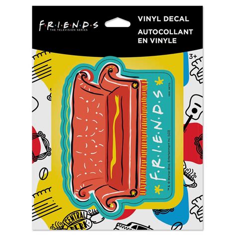Hallmark : Friends Central Perk Café Couch Vinyl Decal - Annies Hallmark and Gretchens Hallmark ...