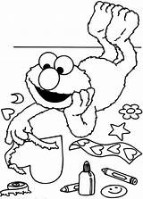 Happy Elmo coloring Page  Download Print Or Color Online For Free sketch template
