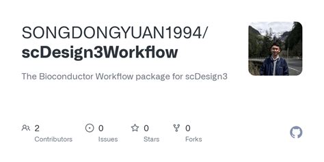 GitHub - SONGDONGYUAN1994/scDesign3Workflow: The Bioconductor Workflow package for scDesign3