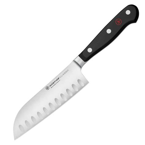 Wusthof Classic 5" Hollow Edge Santoku Knife at Swiss Knife Shop