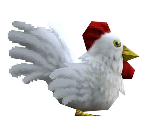 3DS - The Legend of Zelda: Ocarina of Time 3D - Cucco - The Models Resource