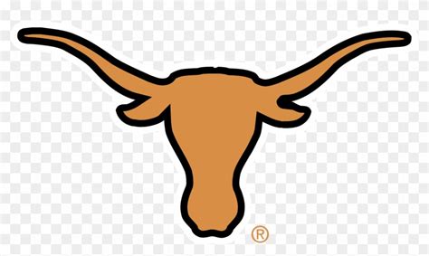 Texas Longhorns Logo Black And White - Texas Longhorn Logo - Free Transparent PNG Clipart Images ...