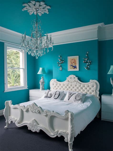 Best Turquoise Girls Bedroom Design Ideas & Remodel Pictures | Houzz