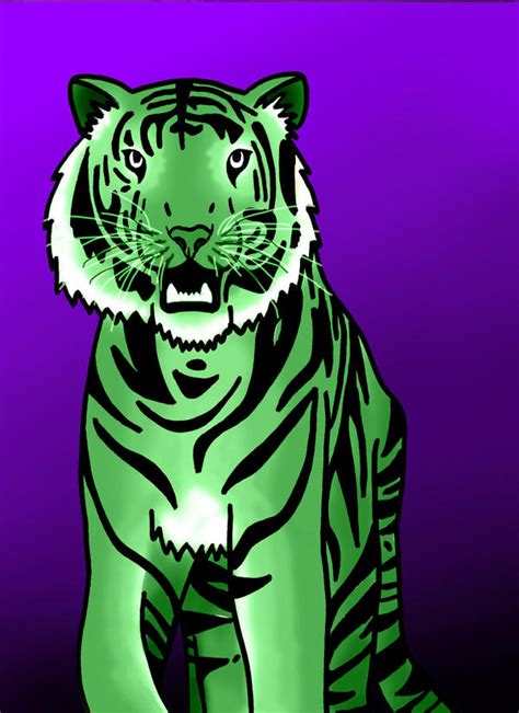 Beast Boy tiger by bbfan77 on DeviantArt