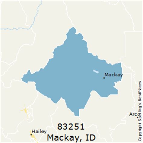 Mackay (zip 83251), ID