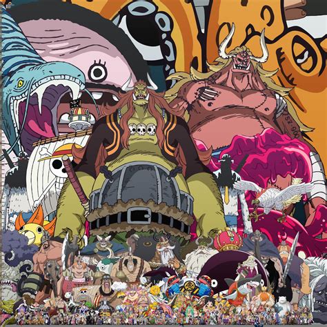 All One Piece Characters in one Image! : r/OnePiece