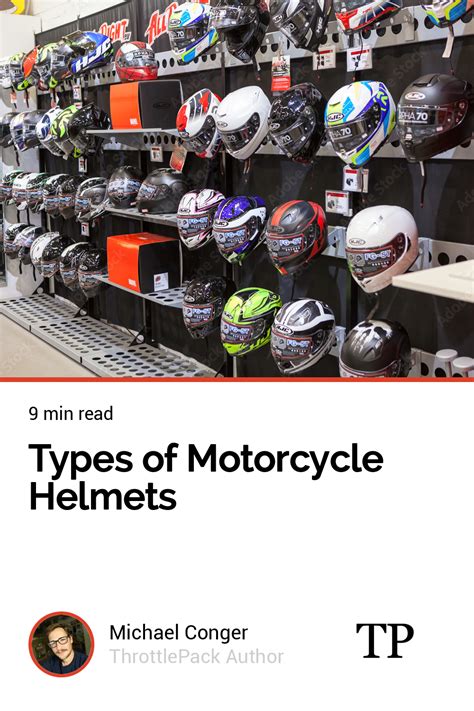 Types of Motorcycle Helmets