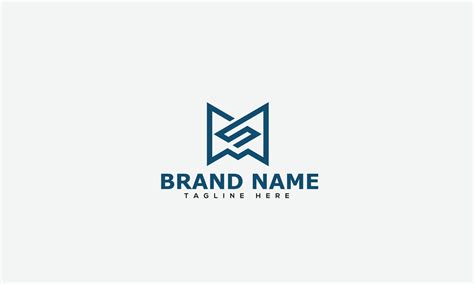 MS Logo Design Template Vector Graphic Branding Element 10814385 Vector ...