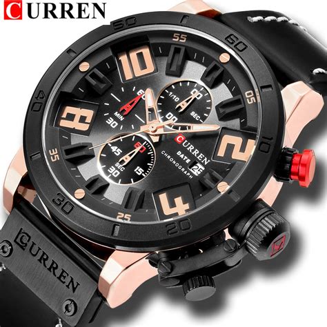 Aliexpress.com : Buy Relogio Masculino CURREN Luxury Brand Chronograph ...