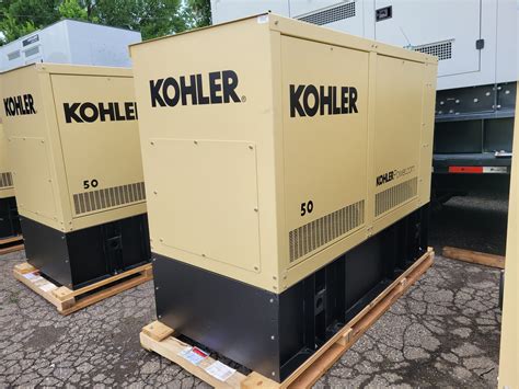 New 50 kW Kohler 50REOZK Diesel Generator – Steel sound enclosure - EPA ...